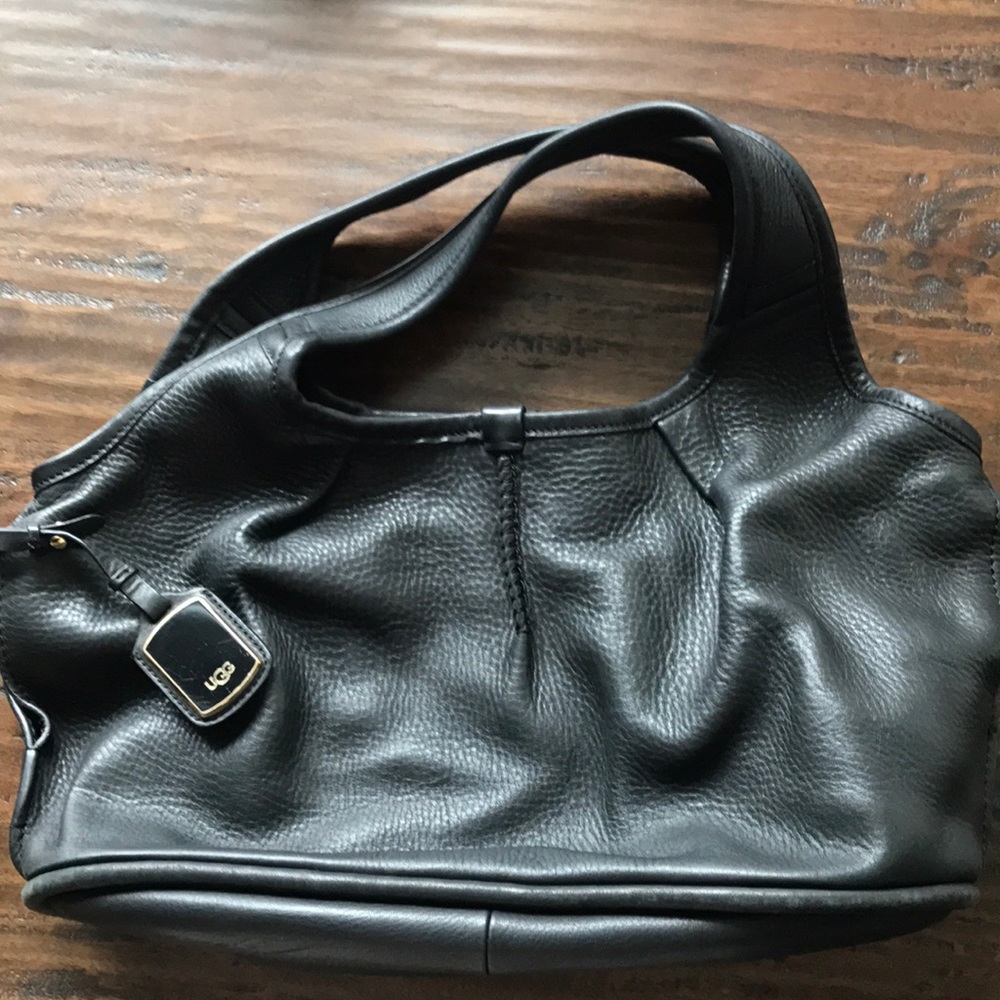 Ugg leather tote bag